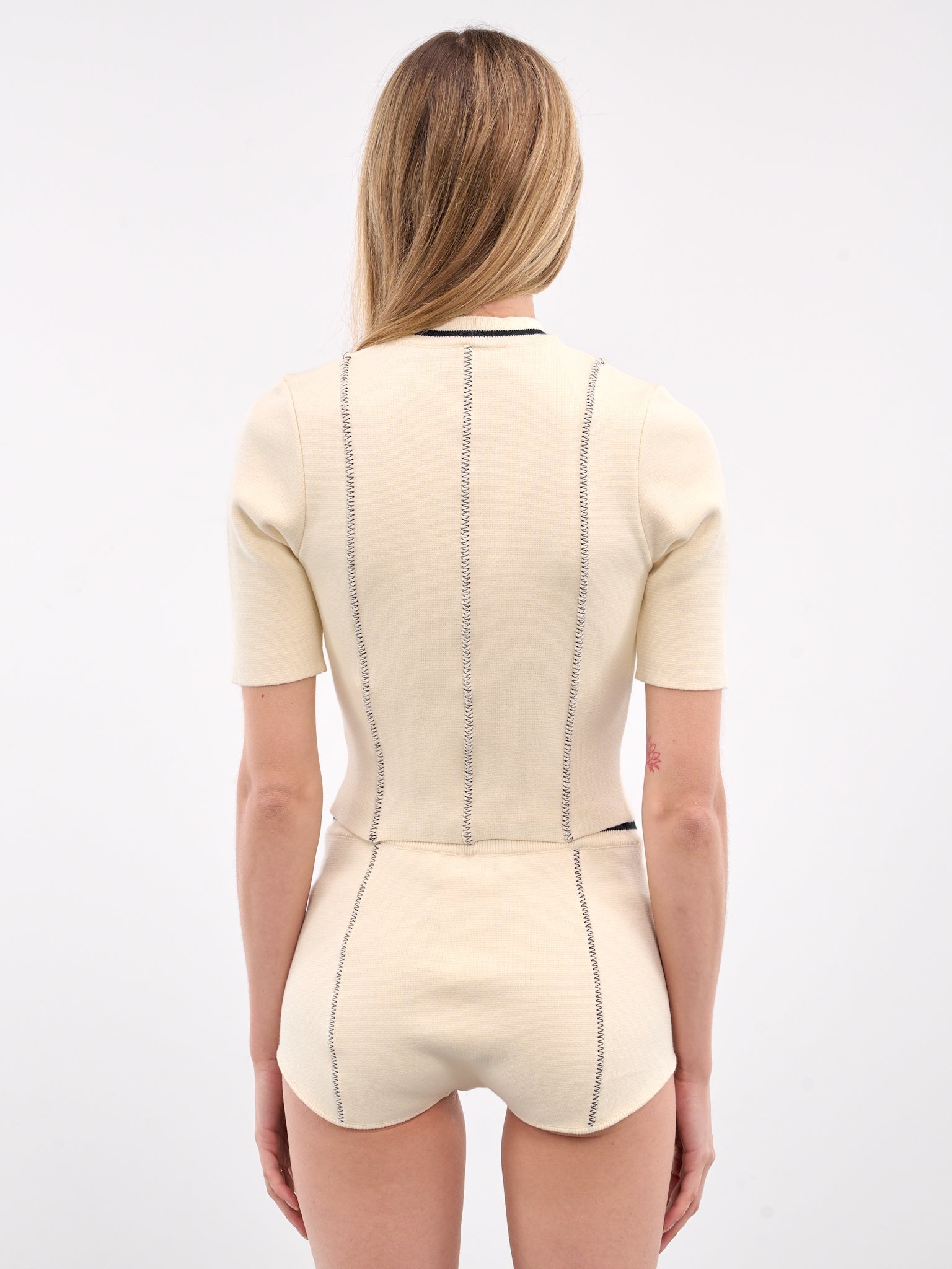 Contrast Stitch Top - 3
