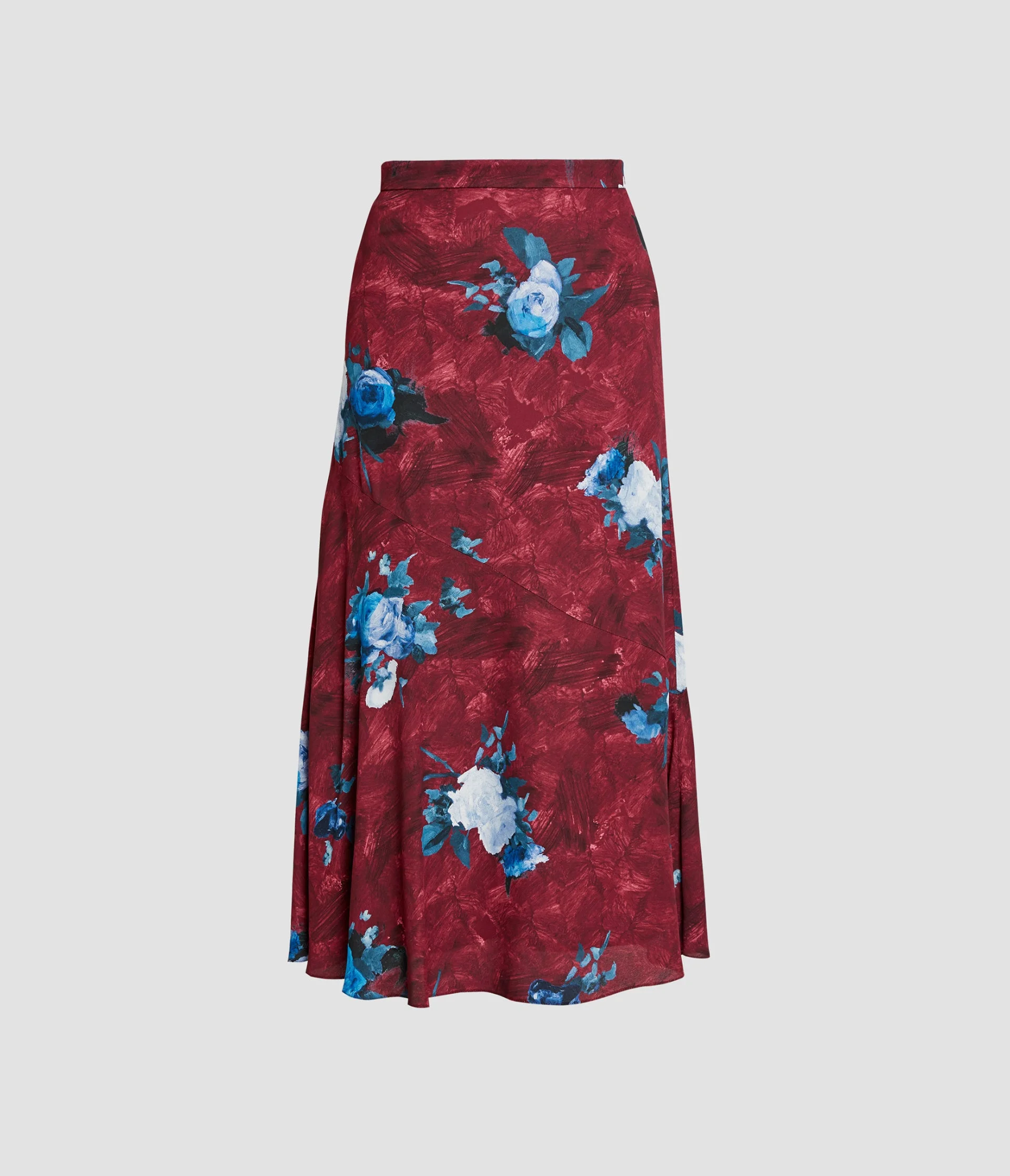 A-LINE MIDI SKIRT - 1