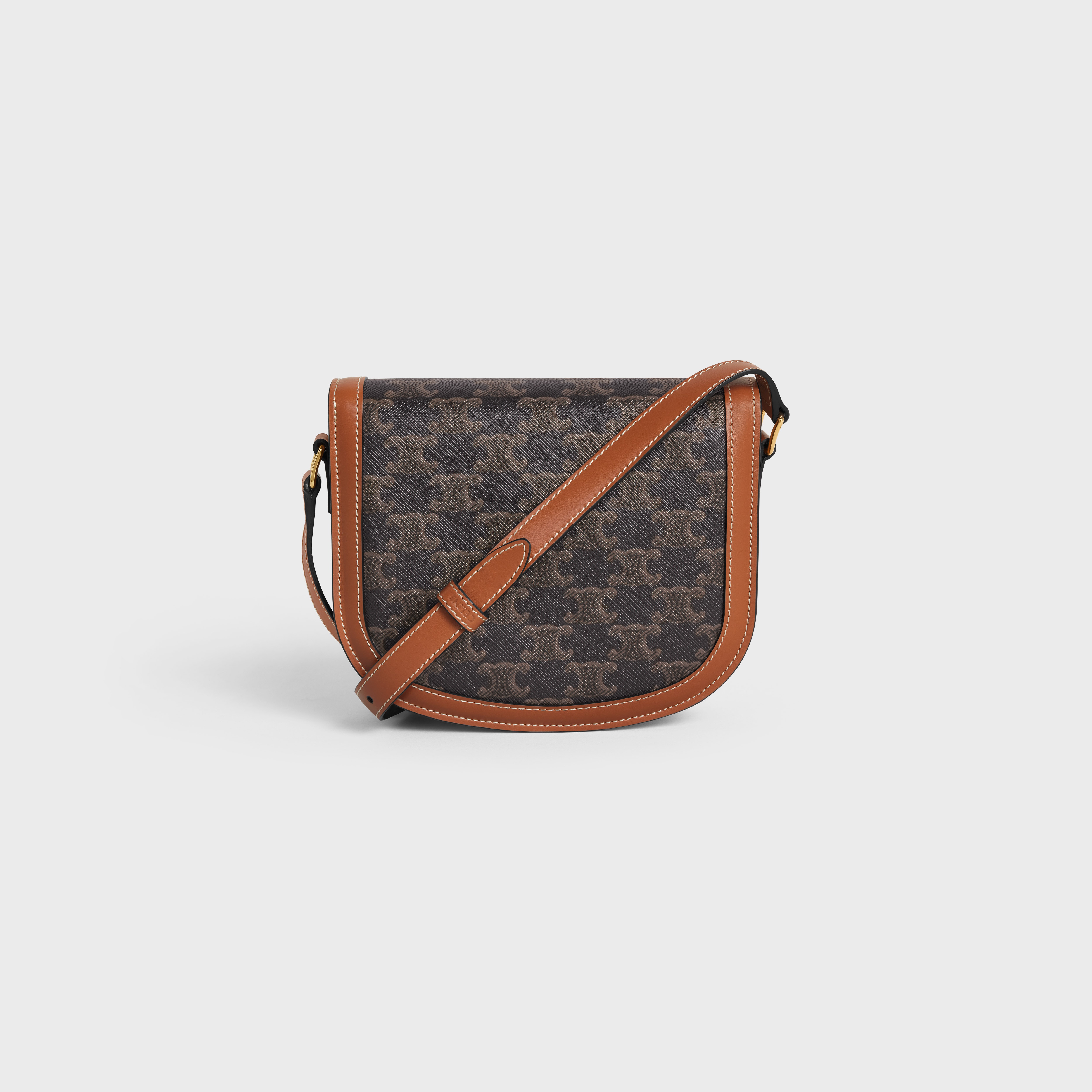 Teen BESACE TRIOMPHE in Triomphe Canvas and Calfskin - 3