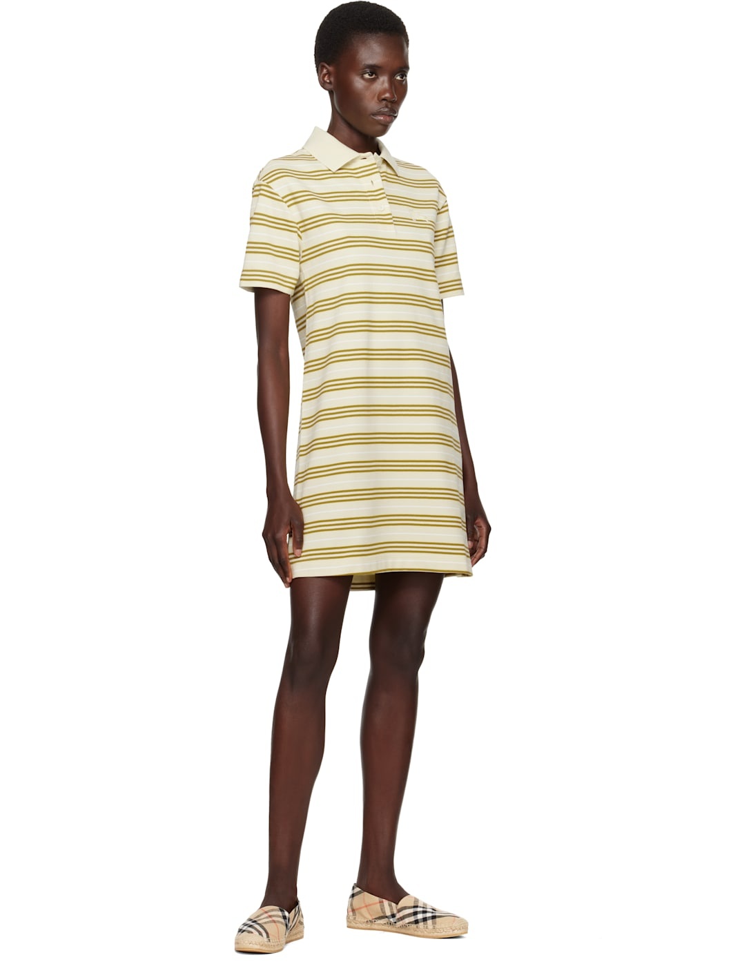 Beige Check Mews Espadrilles​ - 5