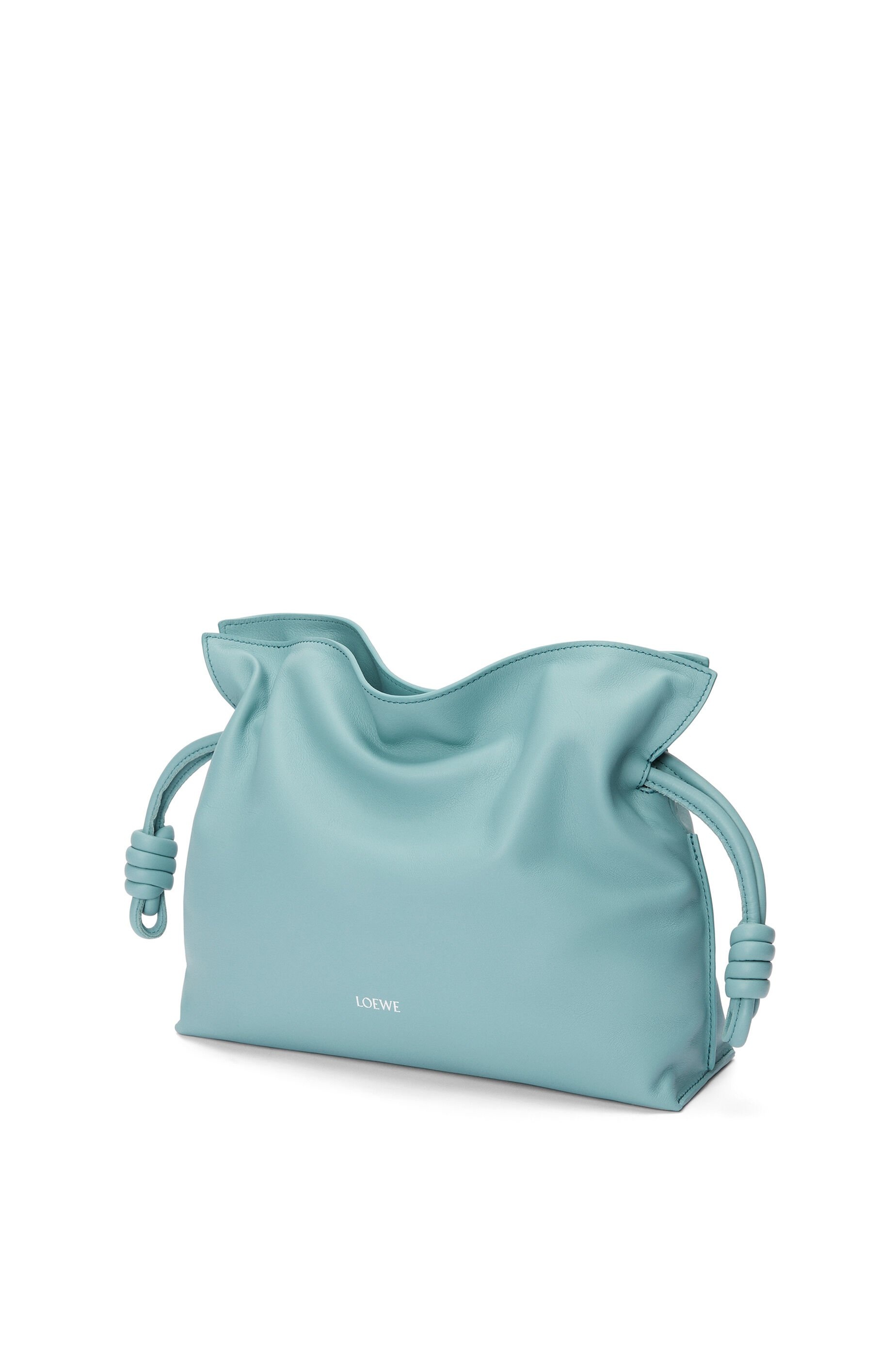 Medium Flamenco clutch in nappa calfskin - 4