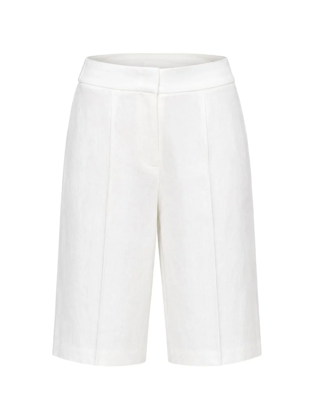 pressed-crease shorts - 1