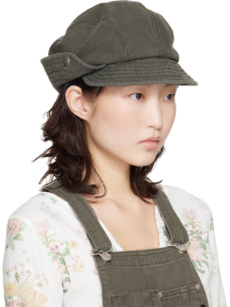 OPEN YY Khaki Bucket Beret Cap outlook