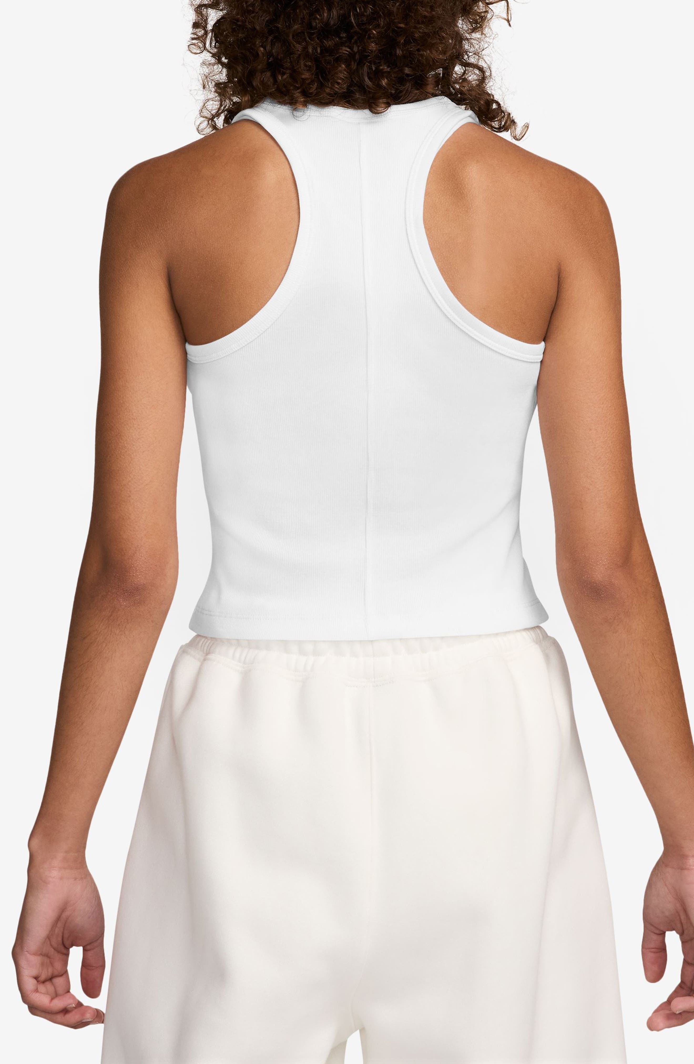 Jordan Essential Racerback Tank in 100 White/black at Nordstrom - 2