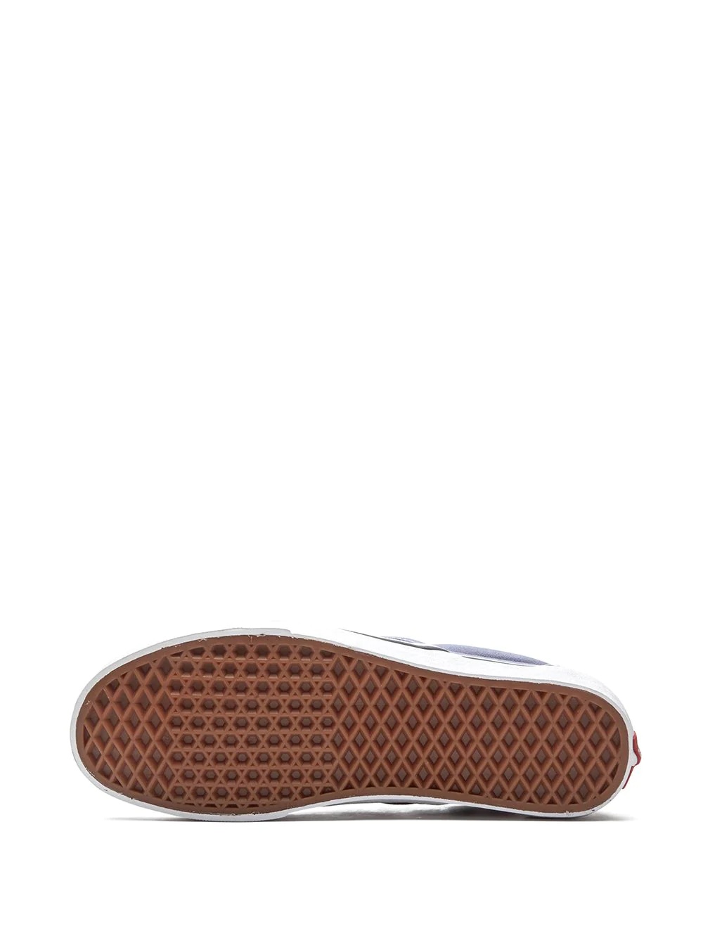 checkerboard slip-on sneakers - 4