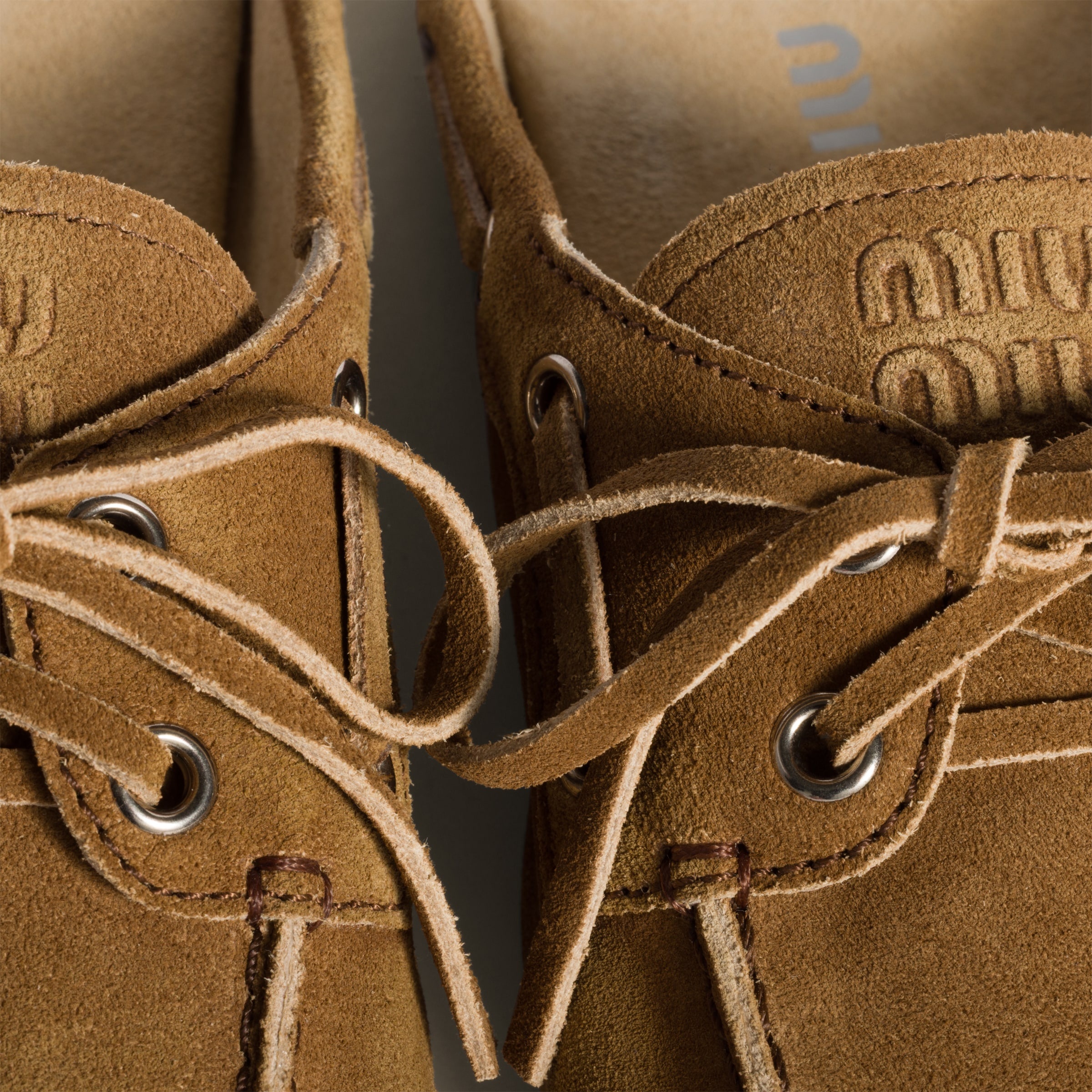 Faded suede mules - 4