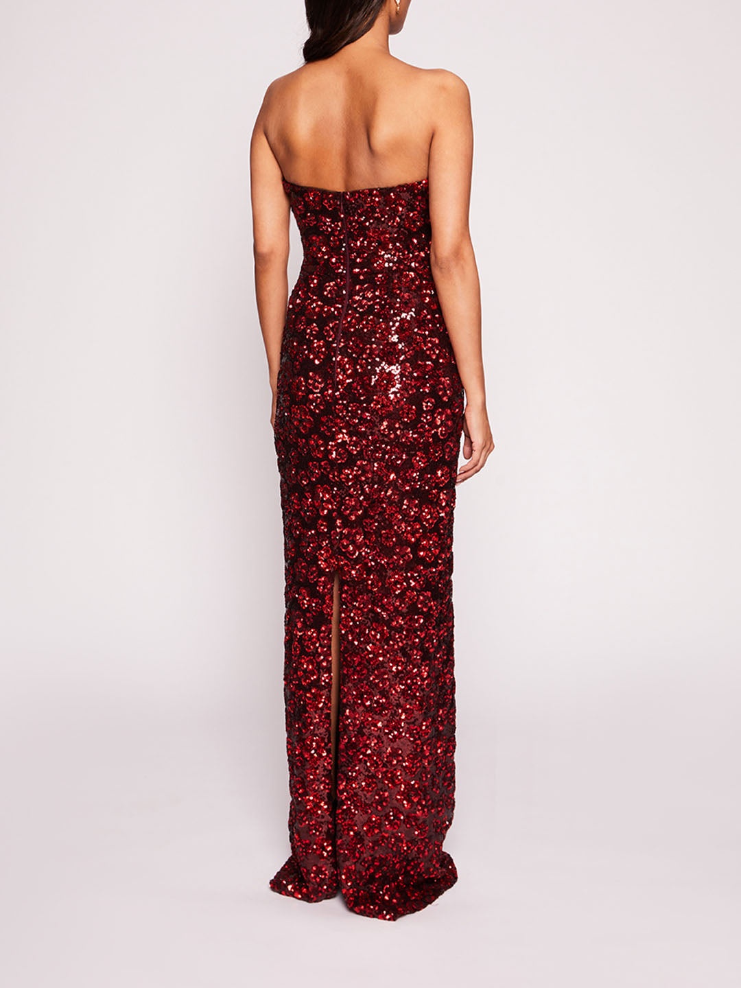 SEQUIN BOUQUETS GOWN - 2