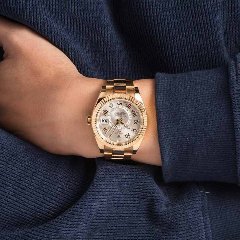 Rolex Sky-Dweller Ref 326938 Silver Dial - 5