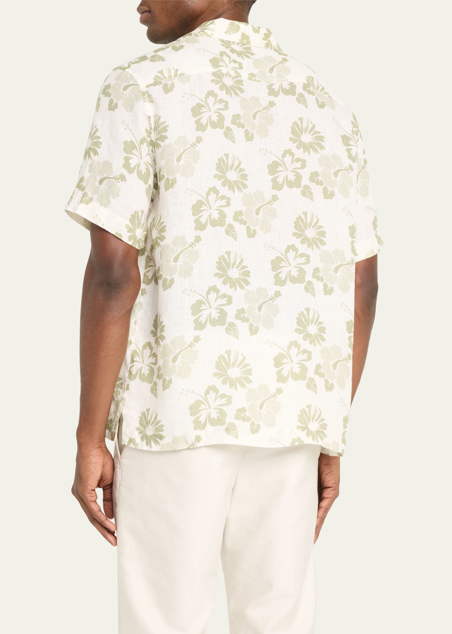 Men's Terry Jacquard Camp Shirt - 3