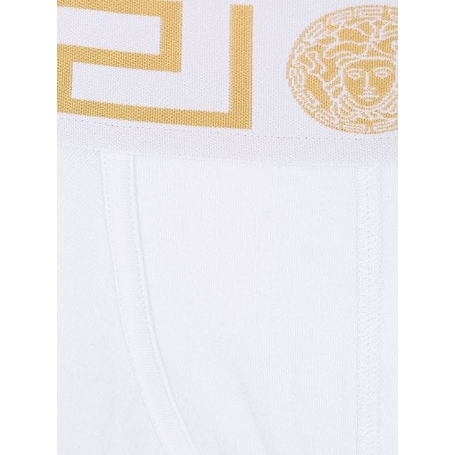 White Medusa Greek Keypari underwear boxer shorts - 3