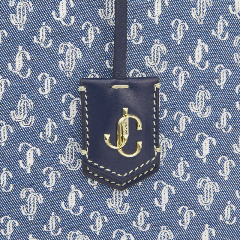 Nine2five E/W
Denim JC Monogram Tote Bag 7