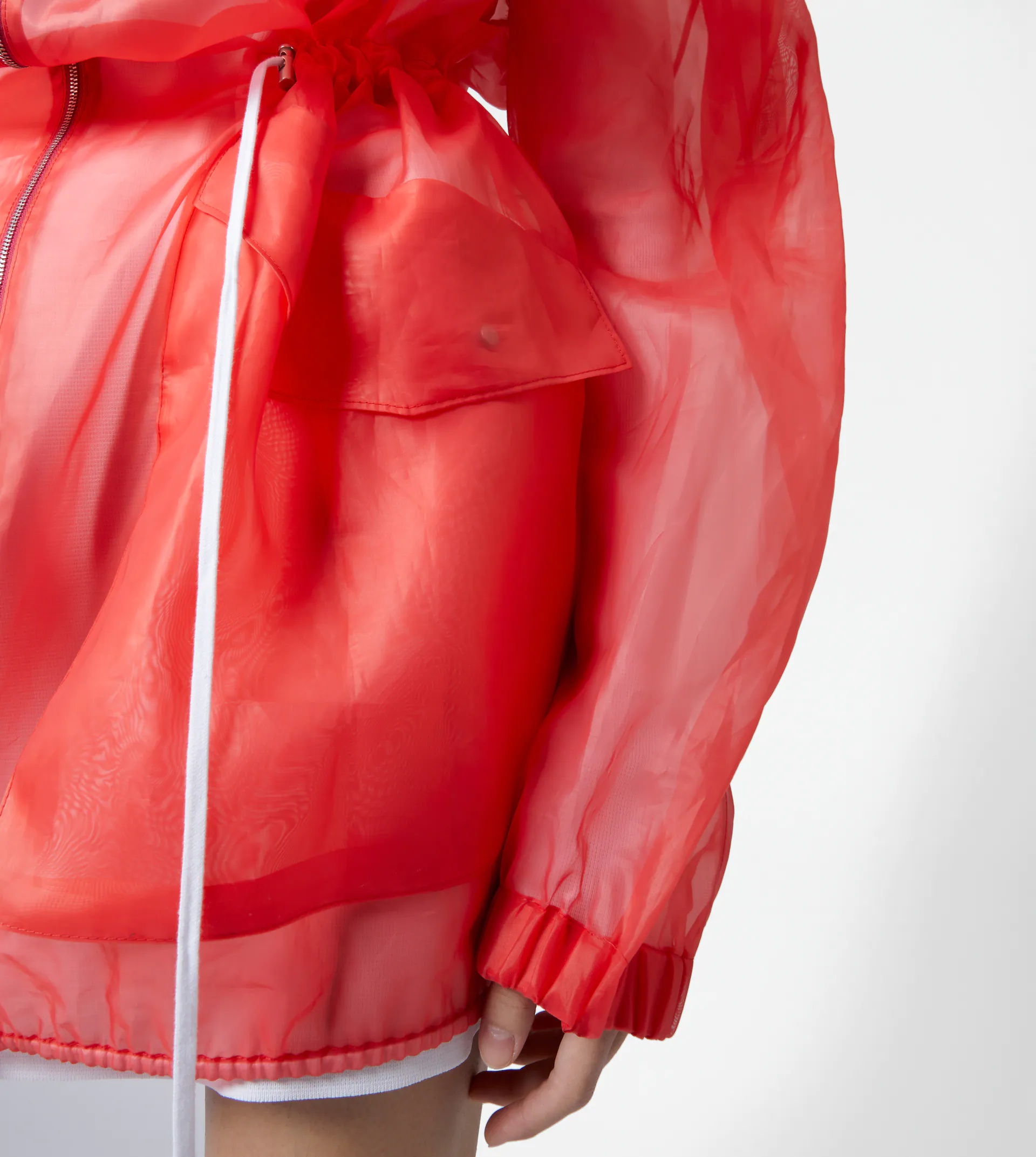 OVERSIZE WINDBREAKER - PINK - 5