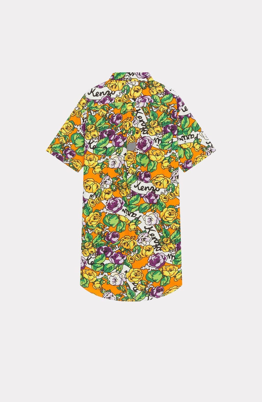 'Hawaiian Flower' shirt dress - 5