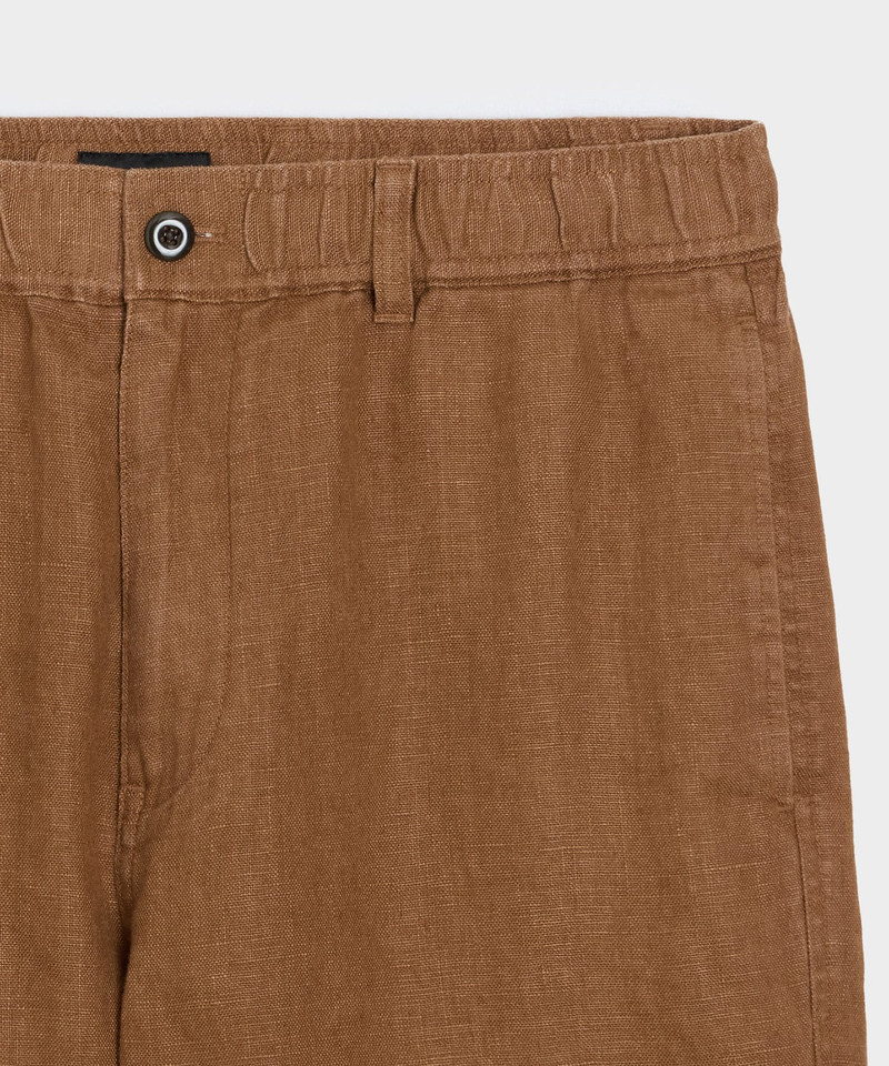 5" Linen Beachcomber Short 8