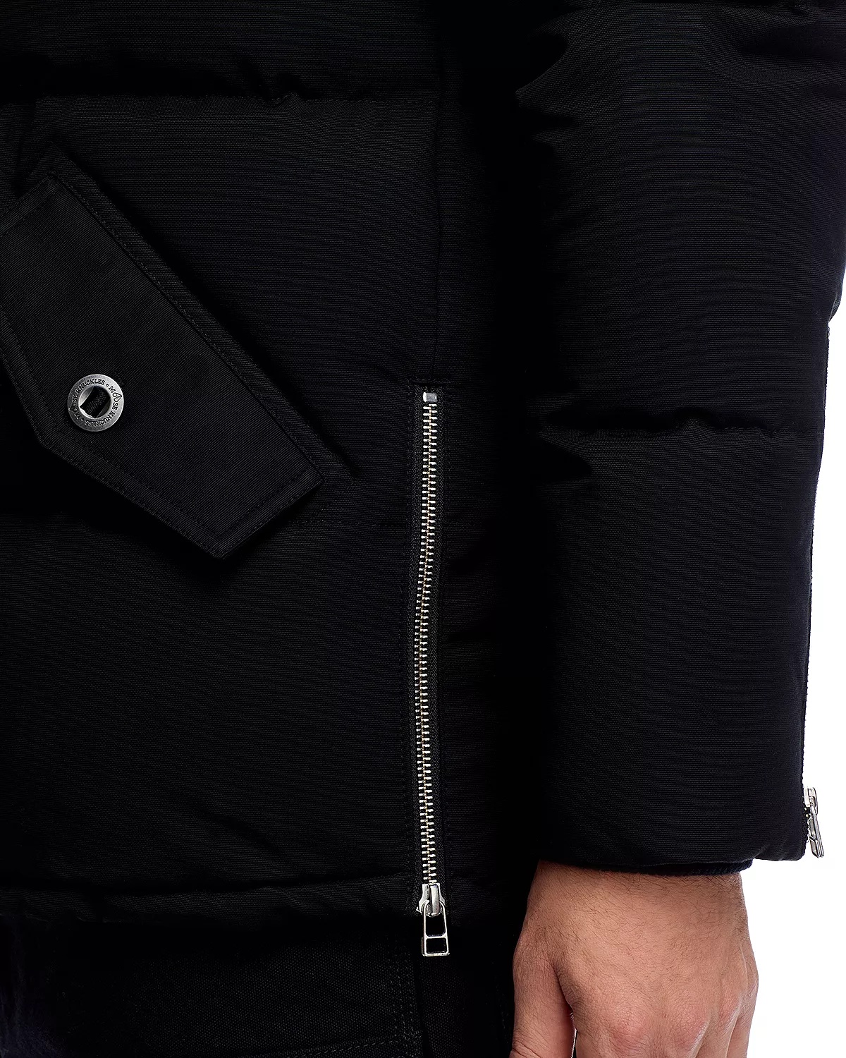 Original 3Q Shearling Trim Down Jacket - 7