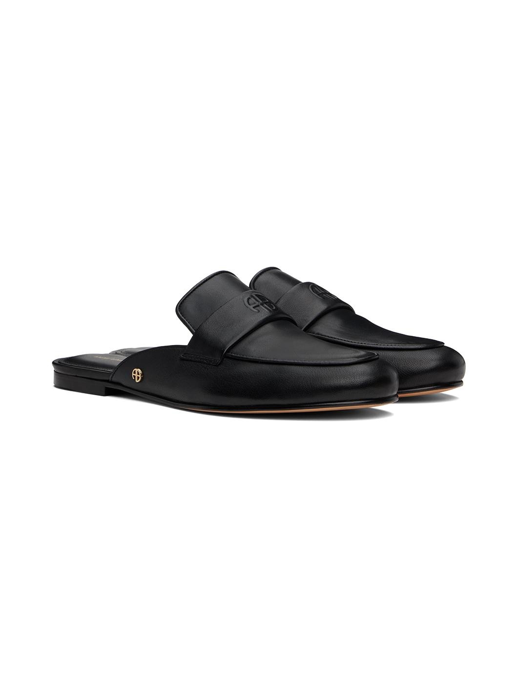 Black Corinne Mules - 4