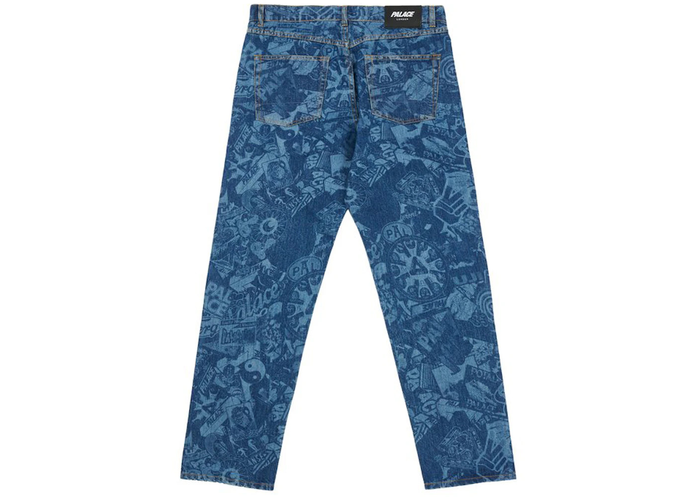 Palace Sticker Pack Denim Jean Stonewash - 2