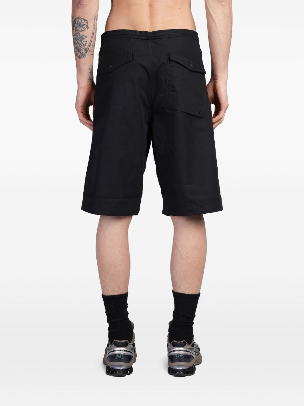 below-knee shorts - 4