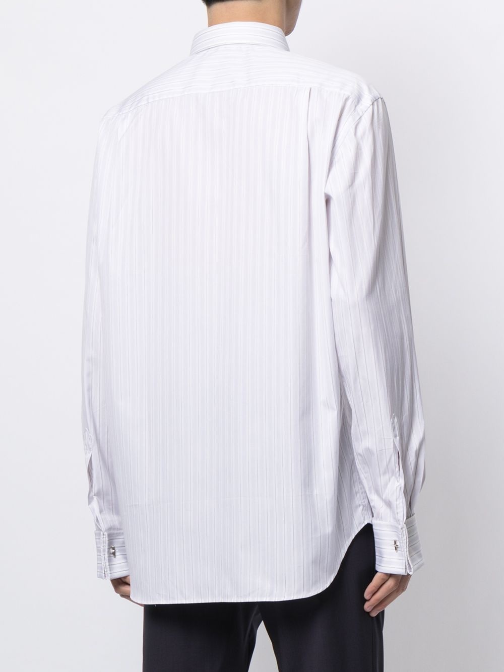 pinstripe cotton shirt - 4