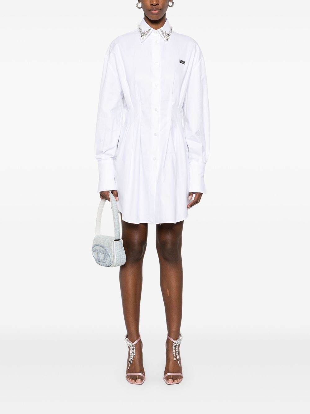 mini shirt dress - 2