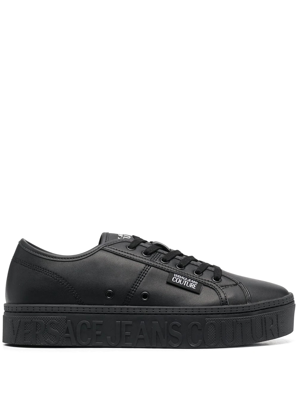 platform-sole low top trainers  - 1