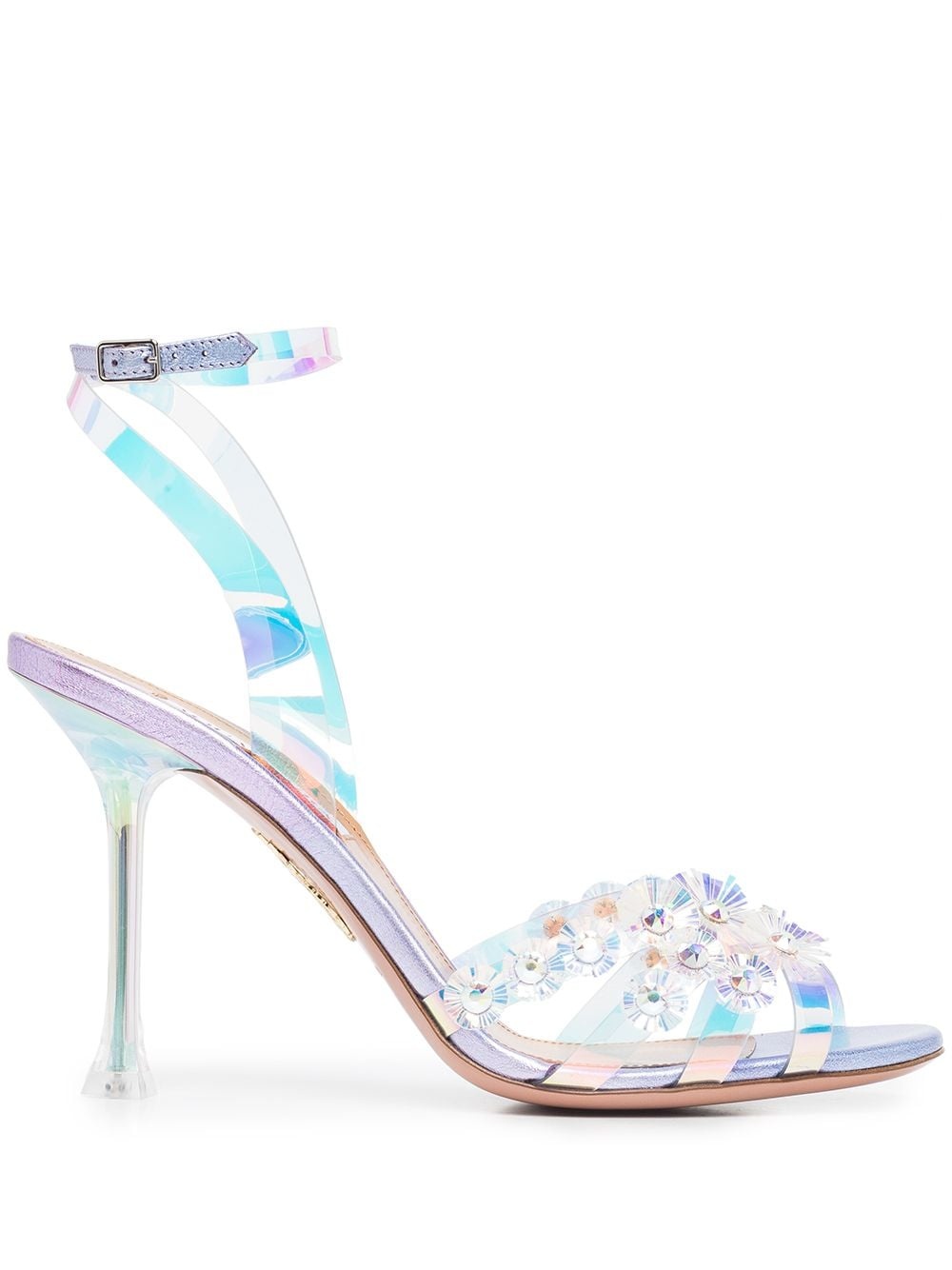 Meteorite iridescent sandals - 1