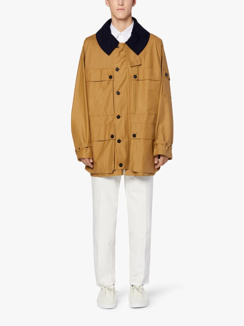 SPRING STREET MOCHA COTTON BLEND JACKET | GMM-221 - 2
