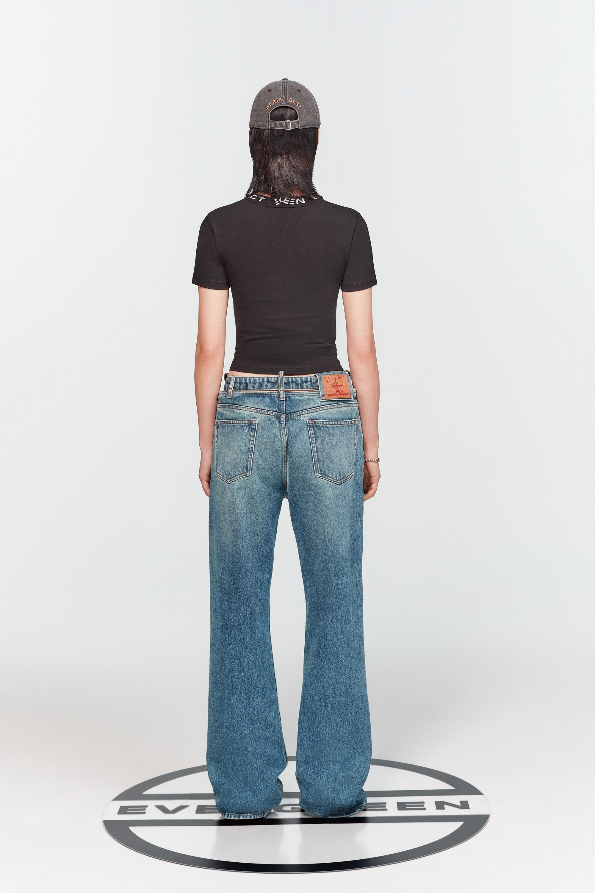 Y/Project EVERGREEN Y BELT JEANS | REVERSIBLE