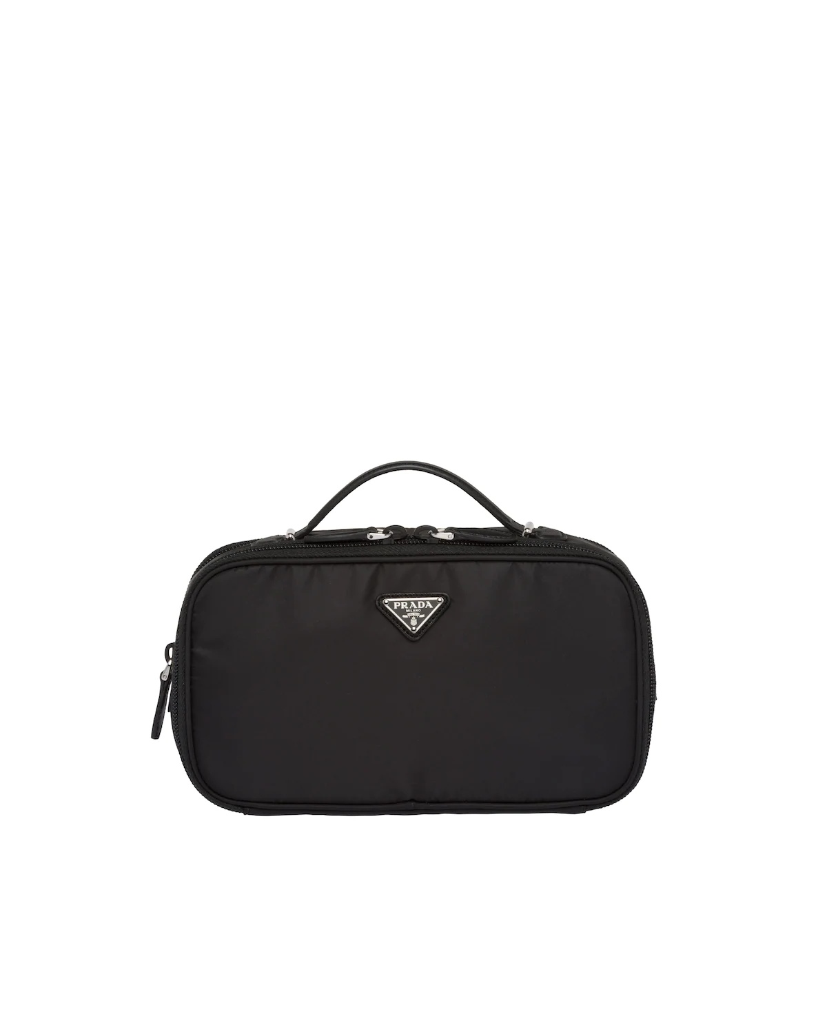 Large nylon cosmetic pouch - 1