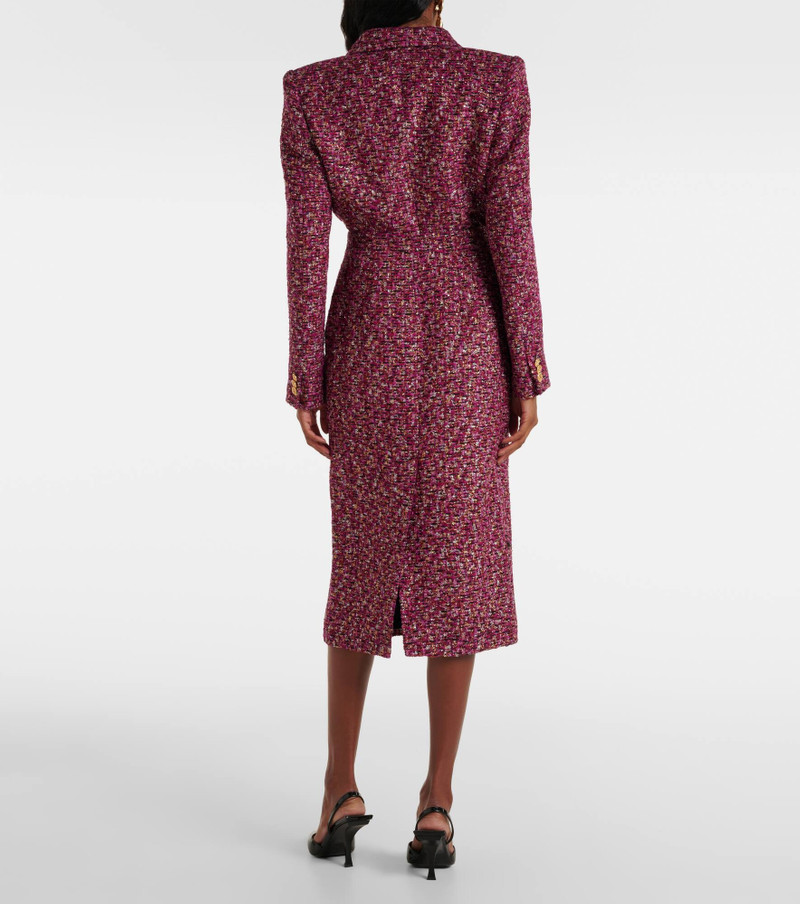 Sequined tweed midi skirt 3