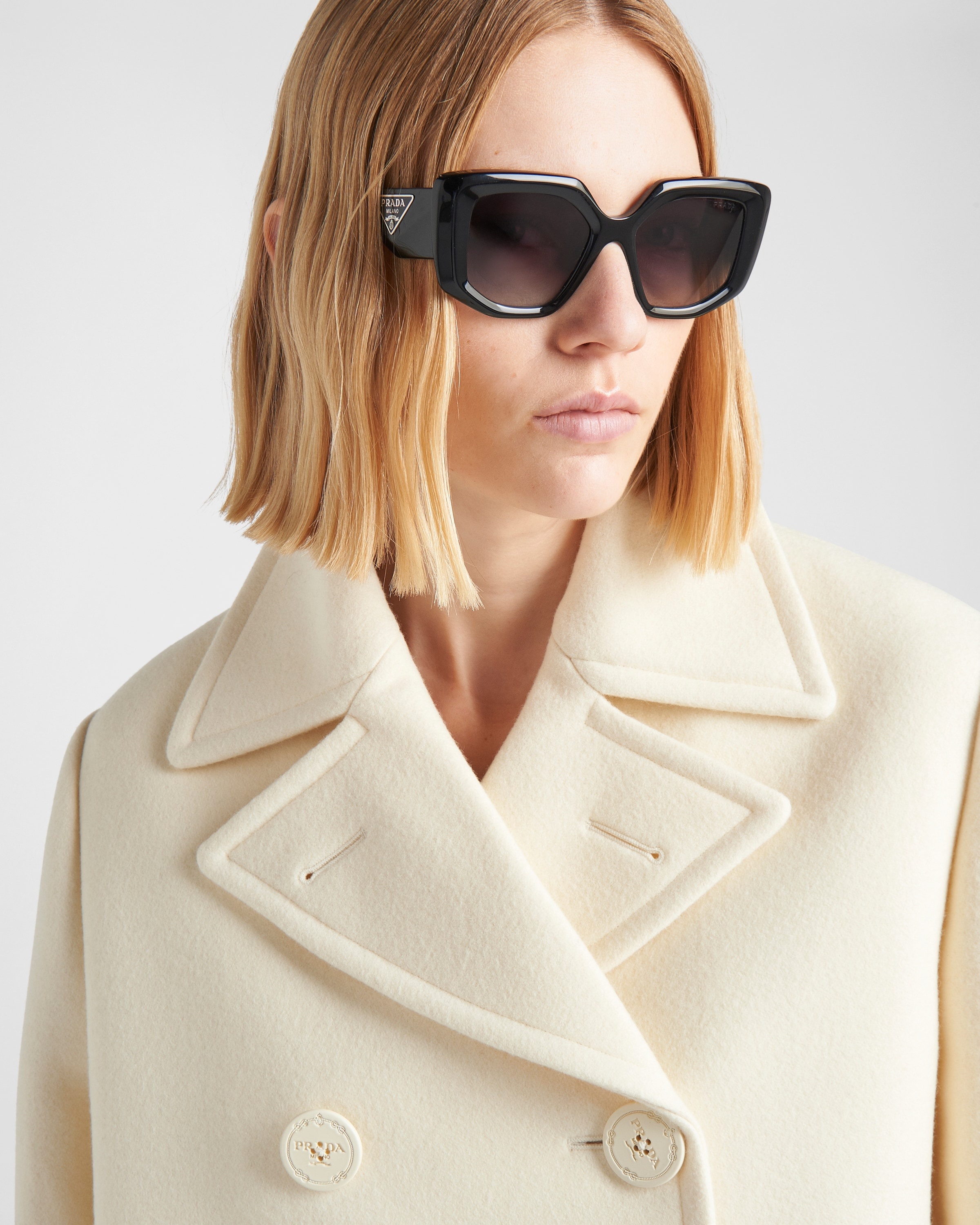 【プラダ・PRADA】Double-breasted cloth peacoat 21828500_51706116_600.jpg