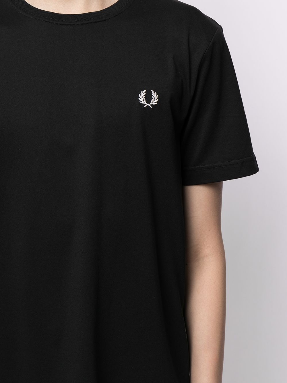 logo-embroidered T-shirt - 5