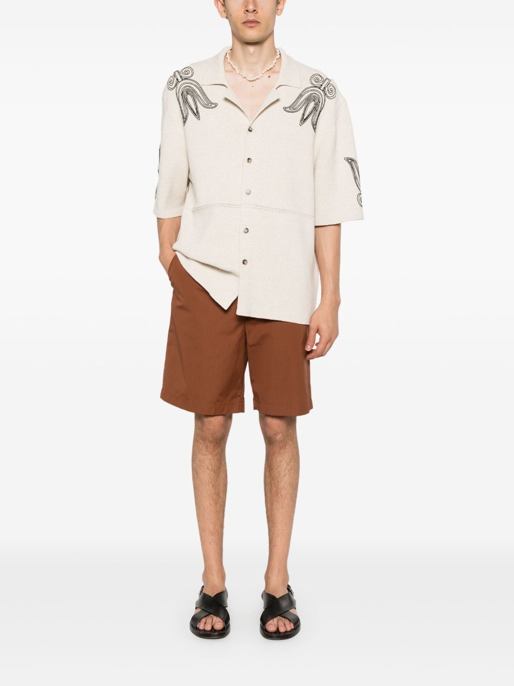 cotton bermuda shorts - 2