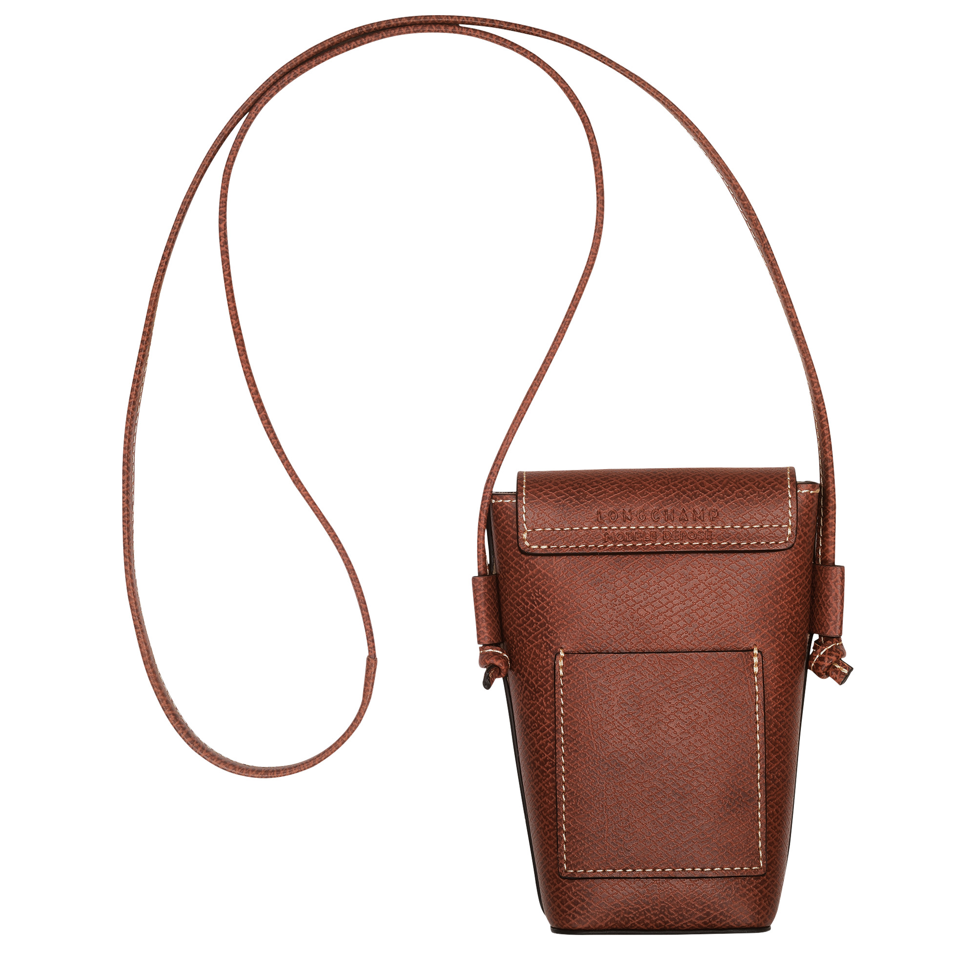Épure Phone case with leather lace Brown - Leather - 4