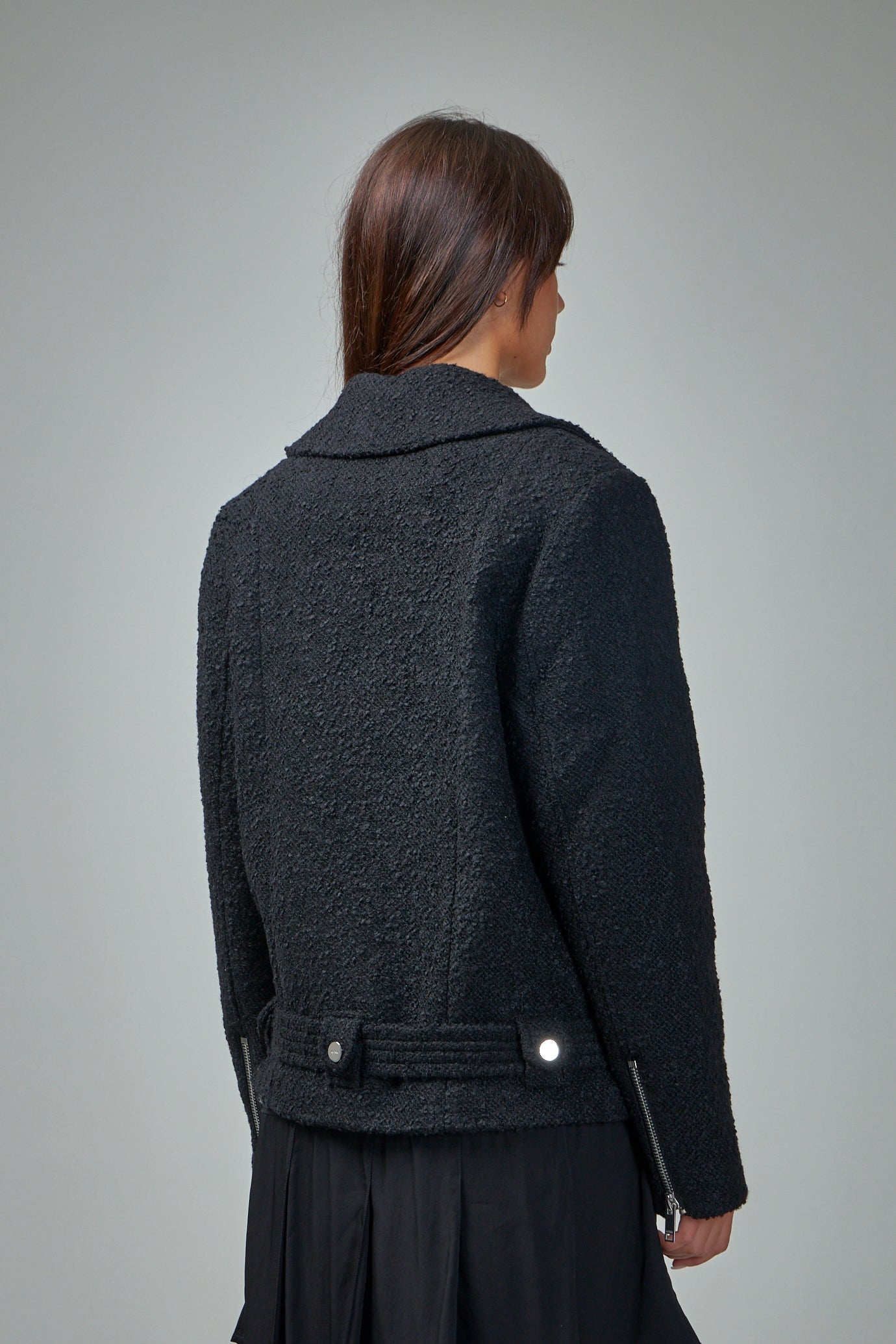 Textured Boucle Wool Jacket - 3