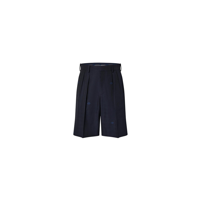 Damier Tailored Shorts 1