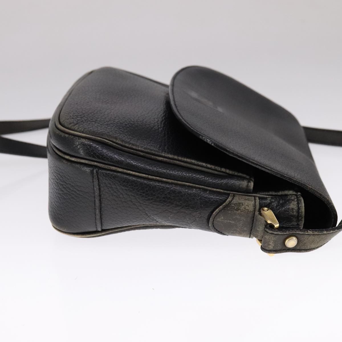 Burberry Shoulder Bag Leather Black - 4
