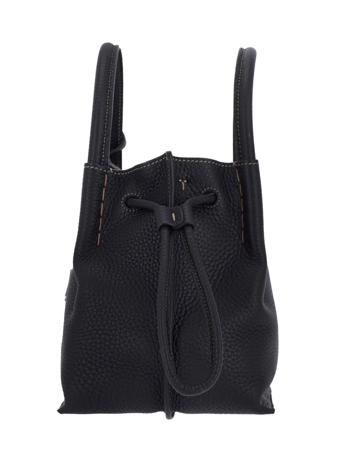 SMALL LOGO BUCKET BAG - 5