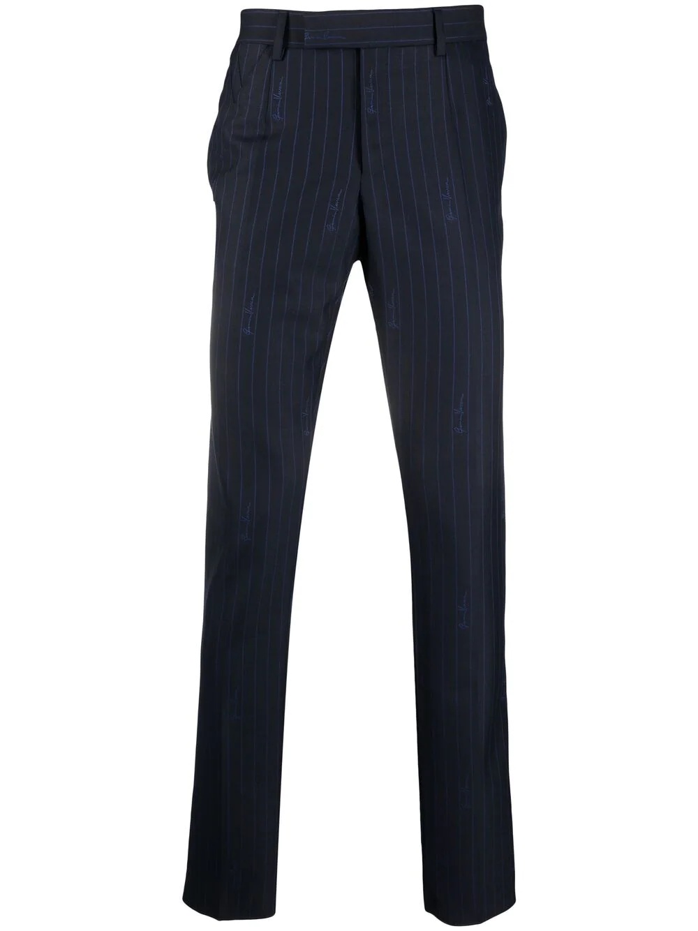 striped tailored trousers - 1