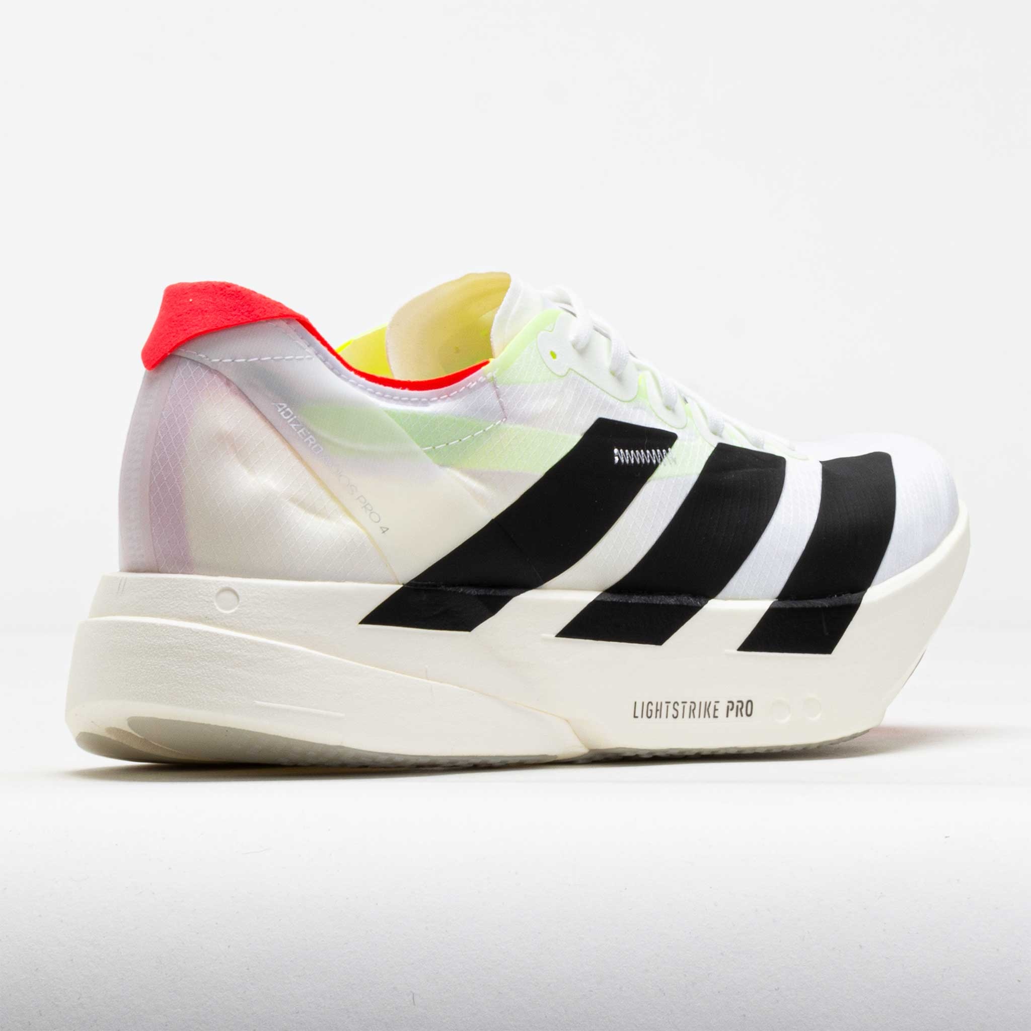 adidas Adizero Adios Pro 4 Men's White/Black/Silver Metallic - 6