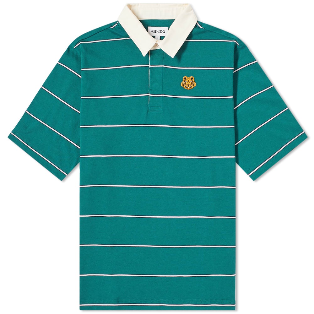 Kenzo Tiger Crest Stripe Polo - 1