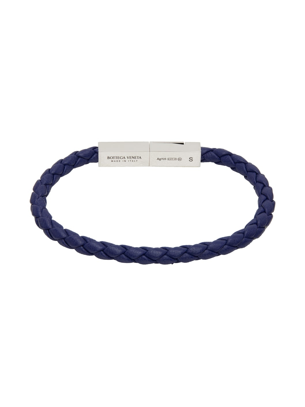 Blue Braided Bracelet - 1
