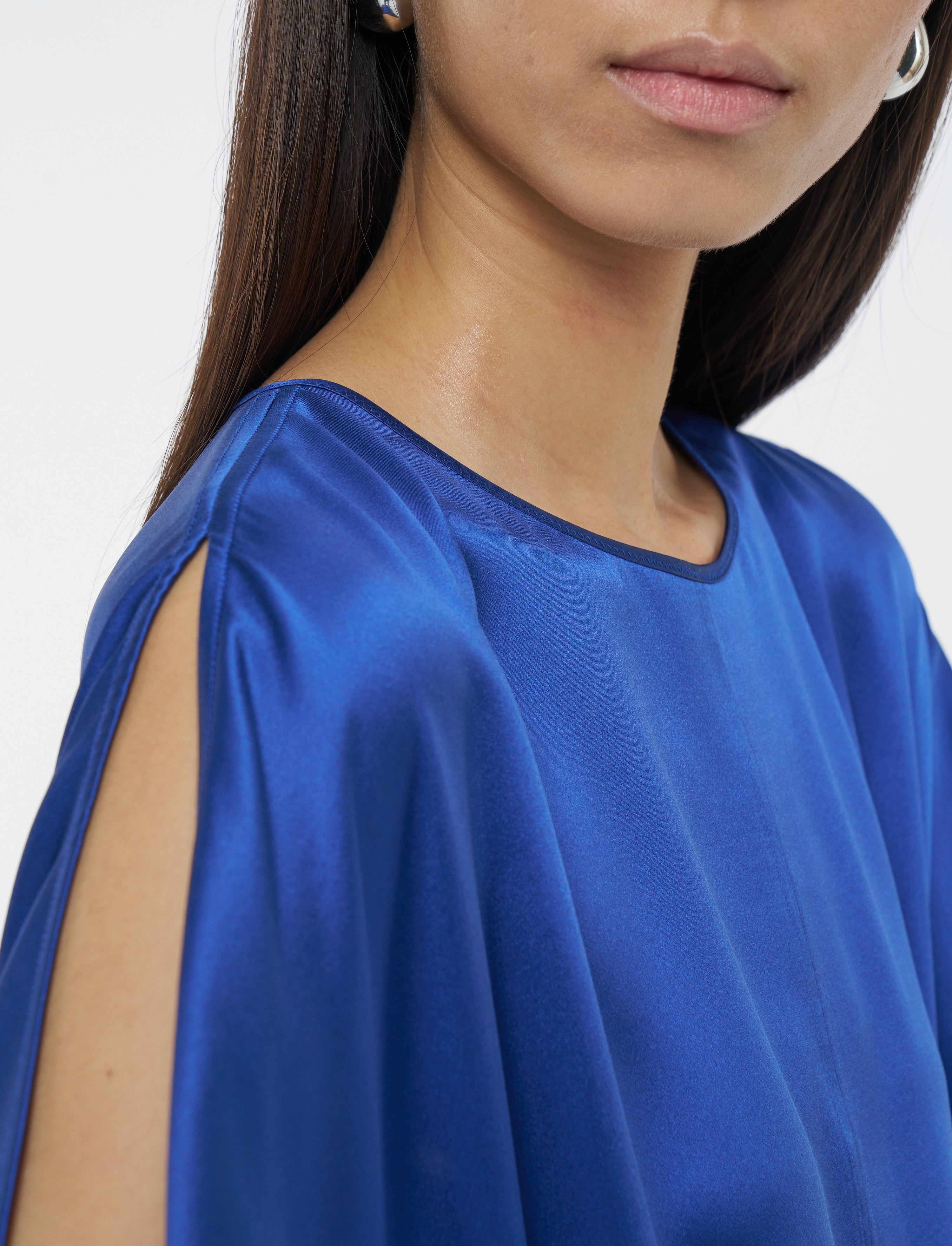 Daviel Silk Satin Dress - 3