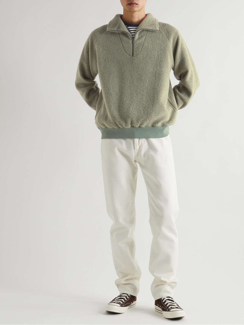 BEAMS PLUS Fleece Half-Zip Sweatshirt outlook