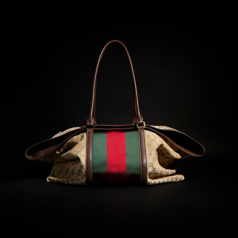 GG duffle bag with Web - 1