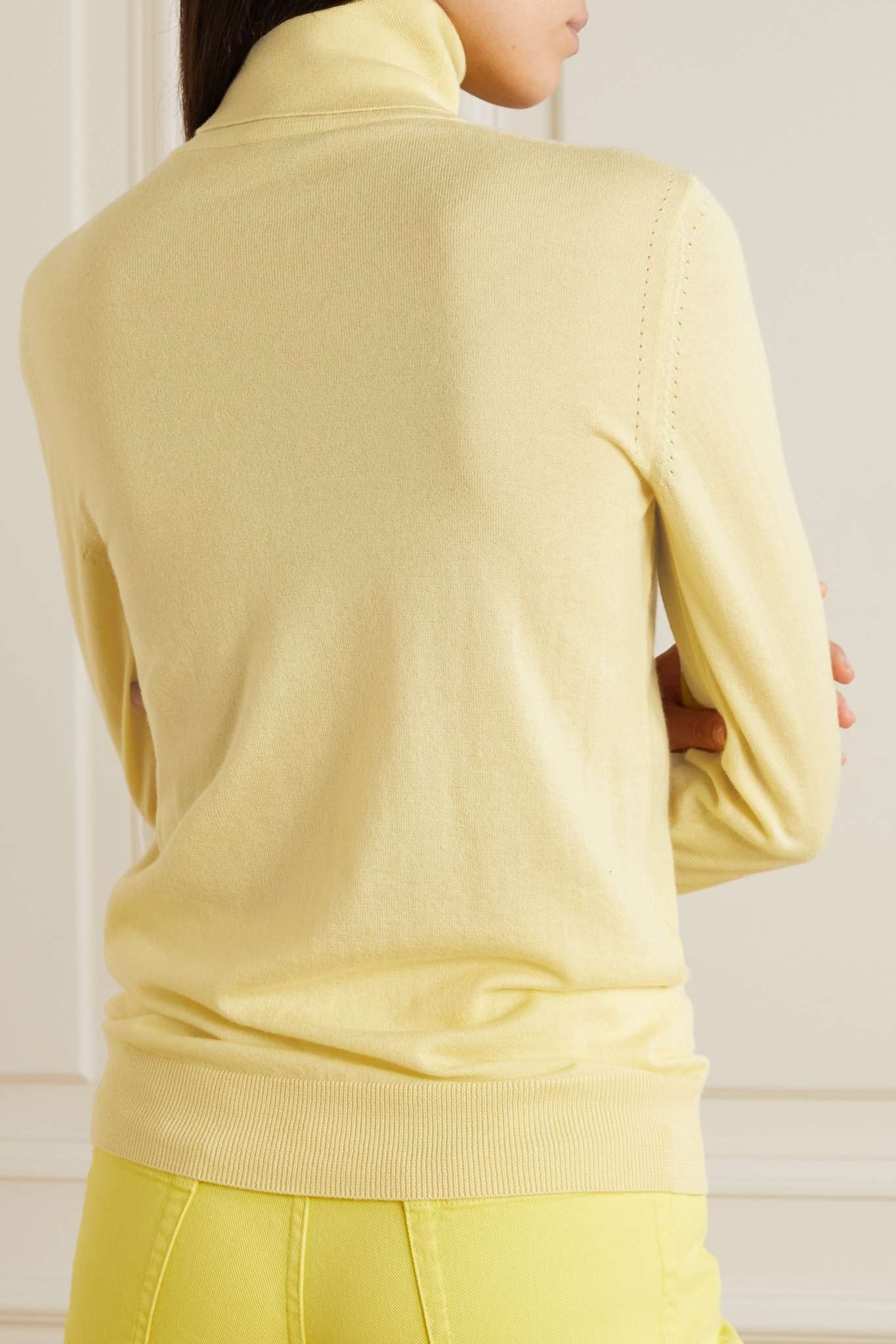 Cashmere turtleneck sweater - 4