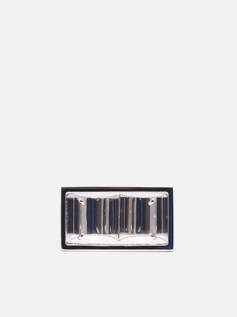 Maison Margiela Silver Four Stitches Ring outlook