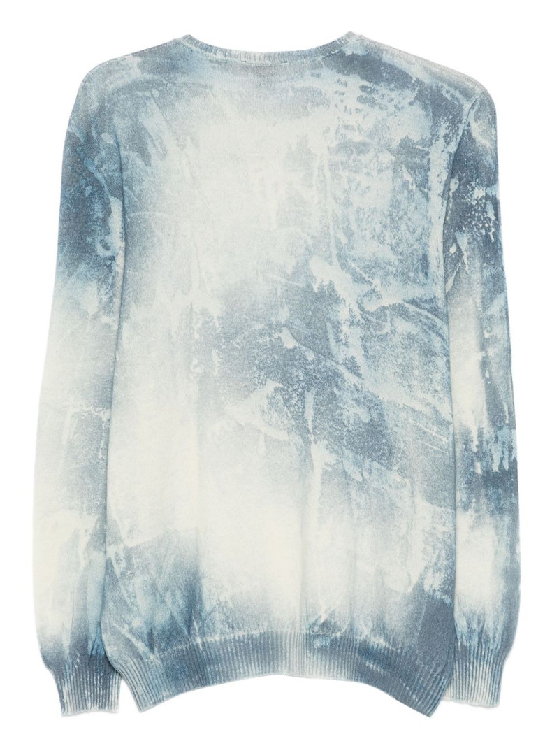 Avant Toi tie-dye sweater outlook