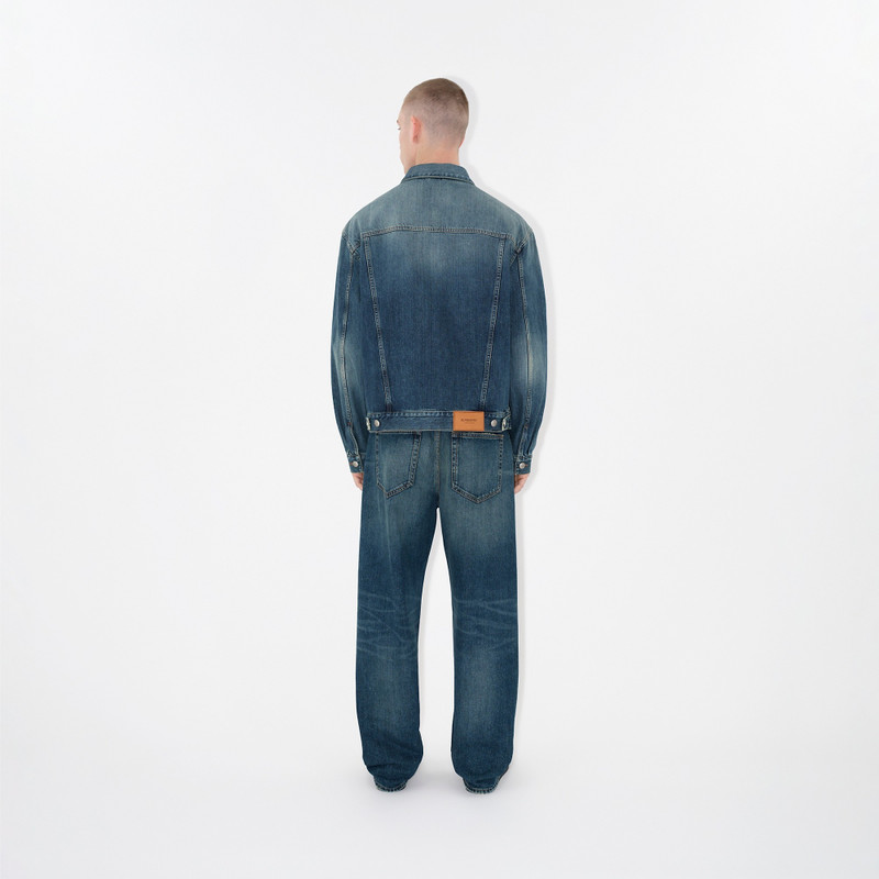 Washed Japanese Denim Jeans 4