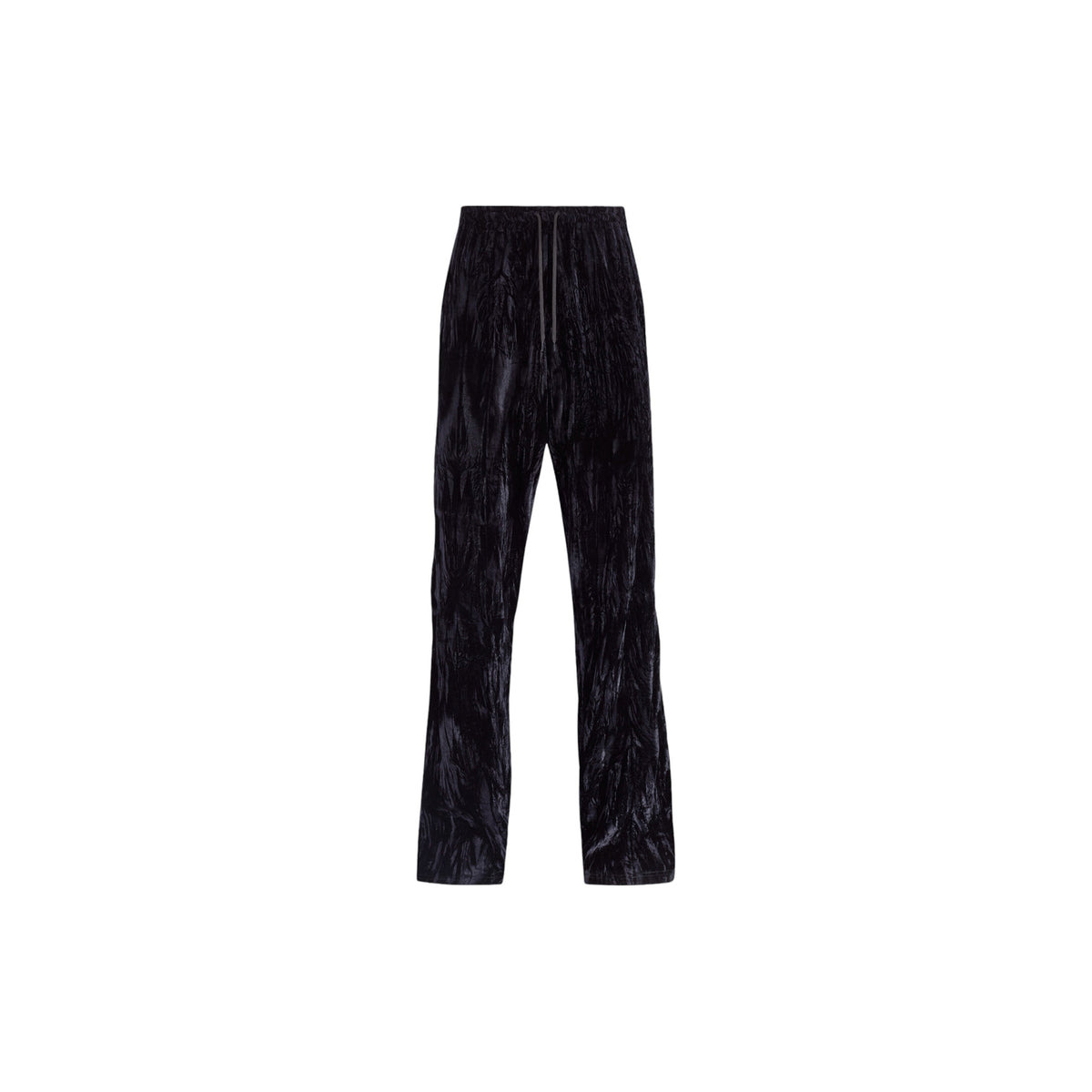 WIDE LEG TRACKPANTS (BLACK) - 1